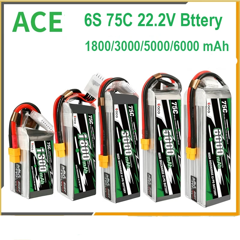ACE RFLY R-fly 6S Lipo Аккумулятор 6000 мАч 5300 мАч 700 мАч 75C перезаряжаемый вертолет 70 90 летательный аппарат беспилотник
ACE RFLY R-fly 6S Lipo Аккумулятор 6000 мАч 5300 мАч 700 мАч 75C перезаряжаемый вертолет 70 90 летательный аппарат беспилотник