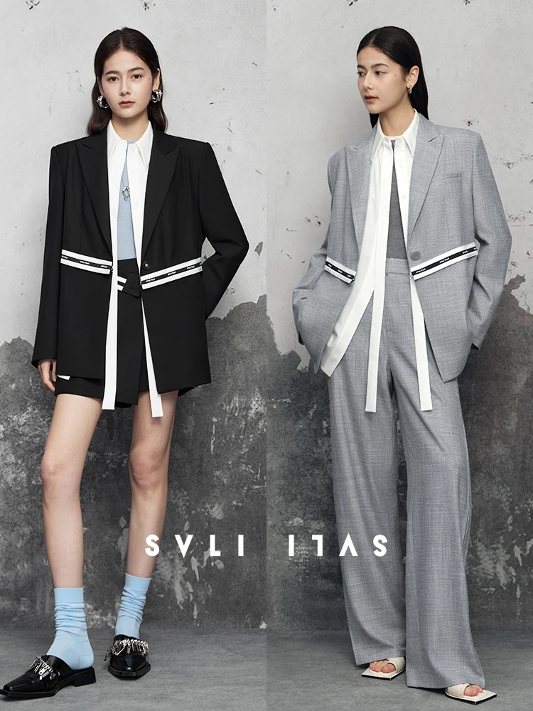 SVLI Precision Woolen Tuxedo Pants Skirt Long Pants Midi Skirt Detachable Wide Leg Suiting Sle Commute Faion Autumn Colle...
SVLI Precision Woolen Tuxedo Pants Skirt Long Pants Midi Skirt Detachable Wide Leg Suiting Sle Commute Faion Autumn Colle...