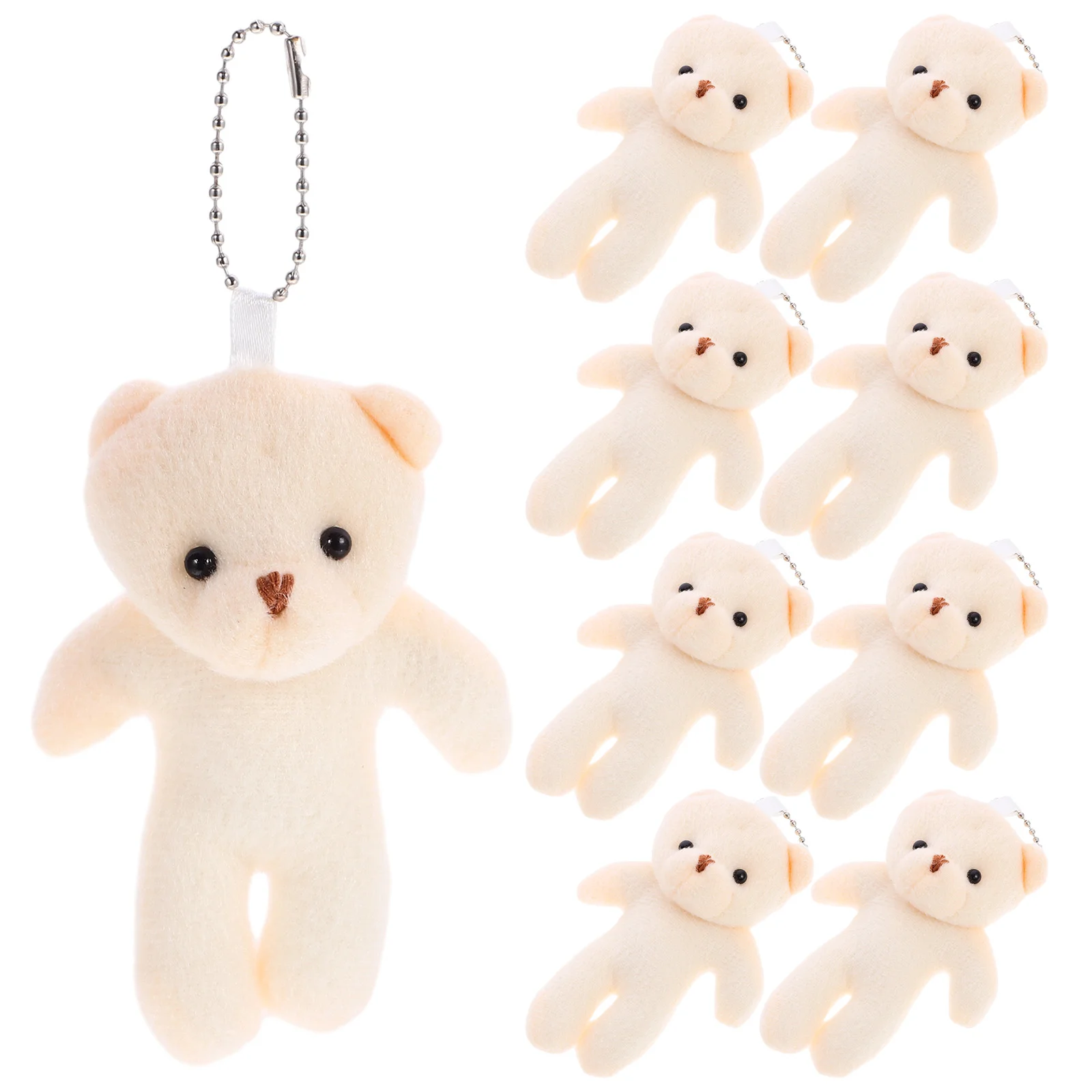 Stuffed Animal Animals for Key Chain Ring Charm Tiny Bear Toys Filling Keychain Pendant Mini Decor
Stuffed Animal Animals for Key Chain Ring Charm Tiny Bear Toys Filling Keychain Pendant Mini Decor