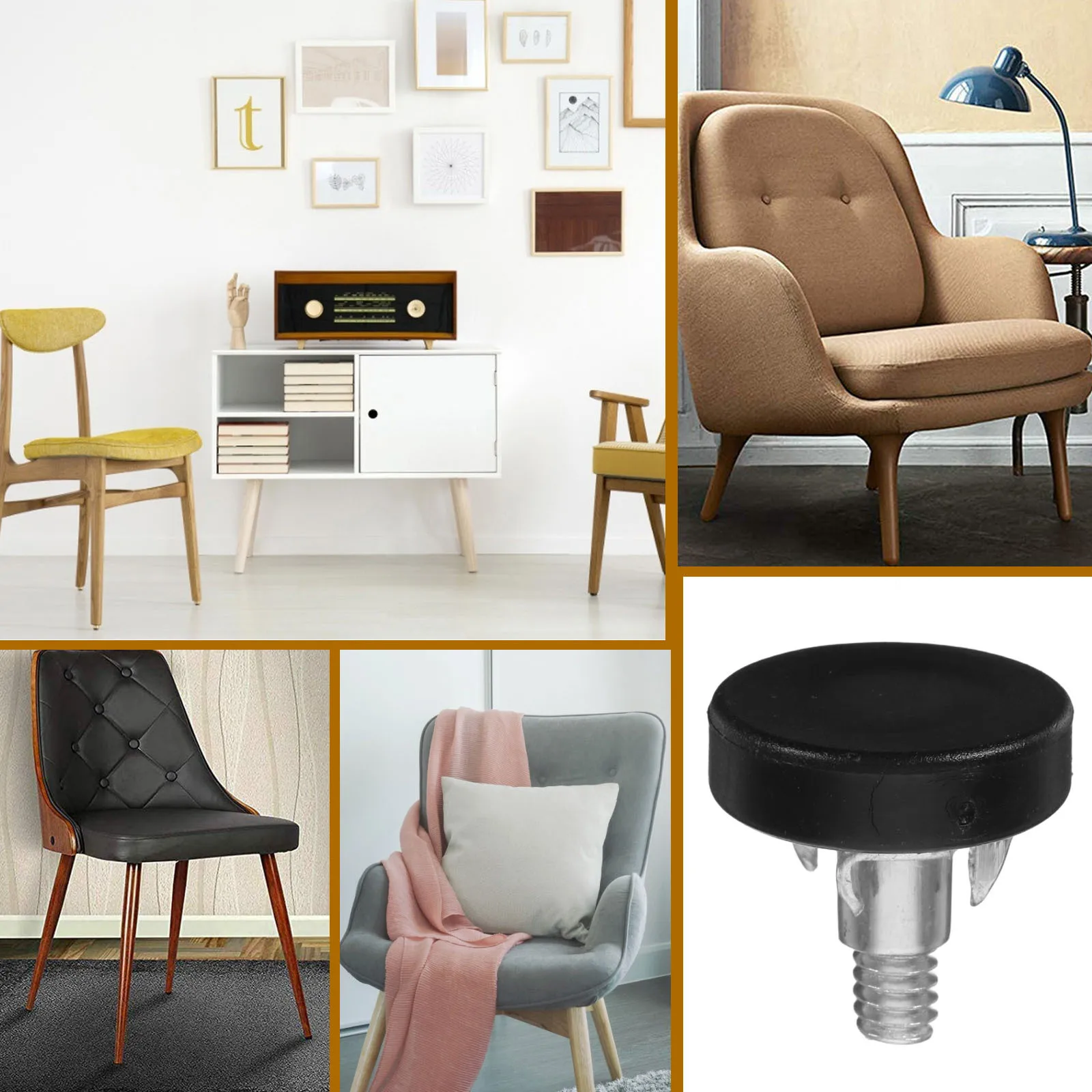 20Pcs Threaded Furniture Leveling Feet Adjustable for Tables Chairs Shelving Units Home Office Use Reliable Solution
20Pcs Threaded Furniture Leveling Feet Adjustable for Tables Chairs Shelving Units Home Office Use Reliable Solution