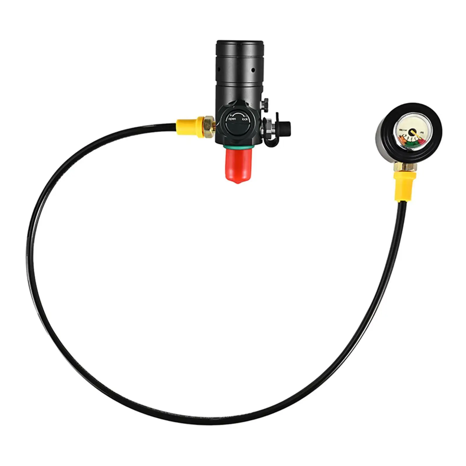 First Stage Dive Regulator Diving Regulator Accessories Quick Release Connector Beginner Diving Gear with Hose Diver Underwater
First Stage Dive Regulator Diving Regulator Accessories Quick Release Connector Beginner Diving Gear with Hose Diver Underwater
