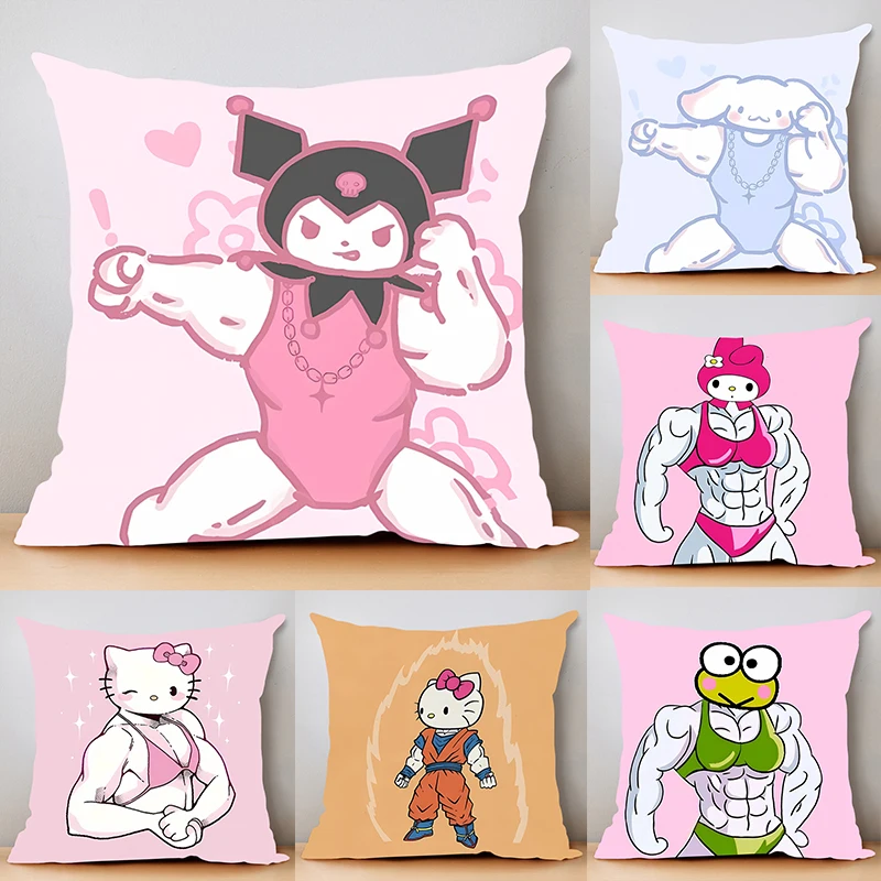 New Pillow muscle Sanrio Slips Pillow Covers Bedding Comfortable Cushion Good For Sofa Home Car High Quality Pillow Cases gift
New Pillow muscle Sanrio Slips Pillow Covers Bedding Comfortable Cushion Good For Sofa Home Car High Quality Pillow Cases gift