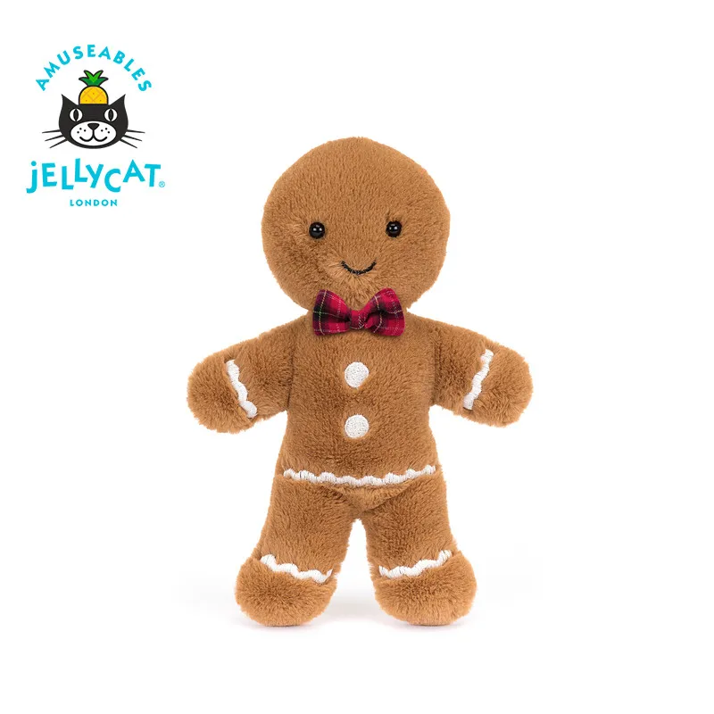 Genuine UK Jellycat Jolly Gingerbread Fred Super Soft Plush Toy Christmas Ornament Gift For Kids
Genuine UK Jellycat Jolly Gingerbread Fred Super Soft Plush Toy Christmas Ornament Gift For Kids