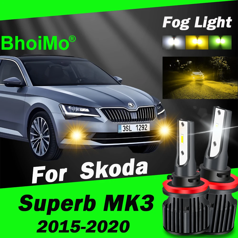 BhoiMo Front Fog Light Lamp For Skoda Superb MK3 Led Bulb 2015 2016 2017 2018 2019 2020
BhoiMo Front Fog Light Lamp For Skoda Superb MK3 Led Bulb 2015 2016 2017 2018 2019 2020