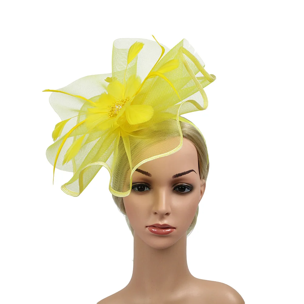 1pc Fashion Hat Gauze Hat Hairband Flower Design Women Party Carnival Accessories Bridal Ball Decorations
1pc Fashion Hat Gauze Hat Hairband Flower Design Women Party Carnival Accessories Bridal Ball Decorations