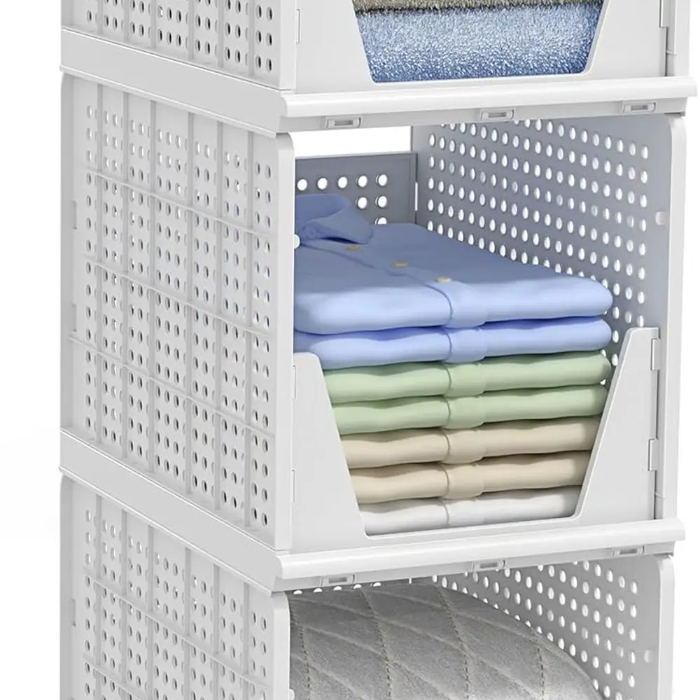 Пластиковые штабелируемые контейнеры-органайзеры для шкафов, кладовой, ванной комнаты, кухни и гаража — решения для хранения в шкафах с открытой передней частью
Пластиковые штабелируемые контейнеры-органайзеры для шкафов, кладовой, ванной комнаты, кухни и гаража — решения для хранения в шкафах с открытой передней частью