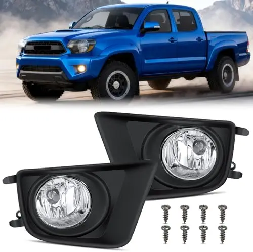 Противотуманные фары Nilight для Tacoma 2012-2015 – лампы H11 12V 55W, прозрачные линзы, для водителя и пассажира
Противотуманные фары Nilight для Tacoma 2012-2015 – лампы H11 12V 55W, прозрачные линзы, для водителя и пассажира