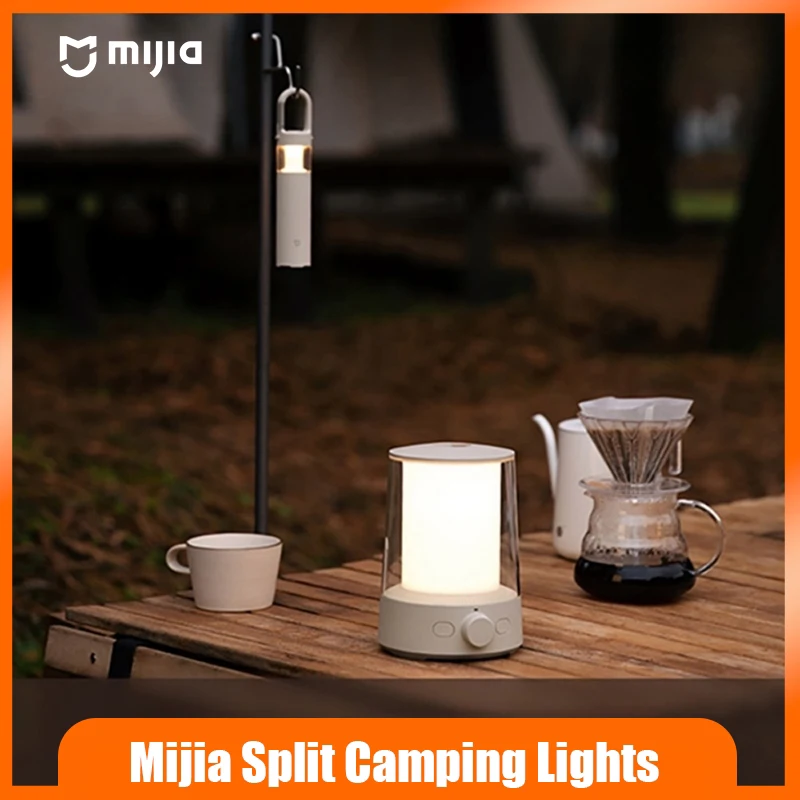 Mijia Detachable Camping Light Magnetic Detachable Dual-Mode Stepless Dimming IP54 Waterproof Outdoor Tent Light
Mijia Detachable Camping Light Magnetic Detachable Dual-Mode Stepless Dimming IP54 Waterproof Outdoor Tent Light
