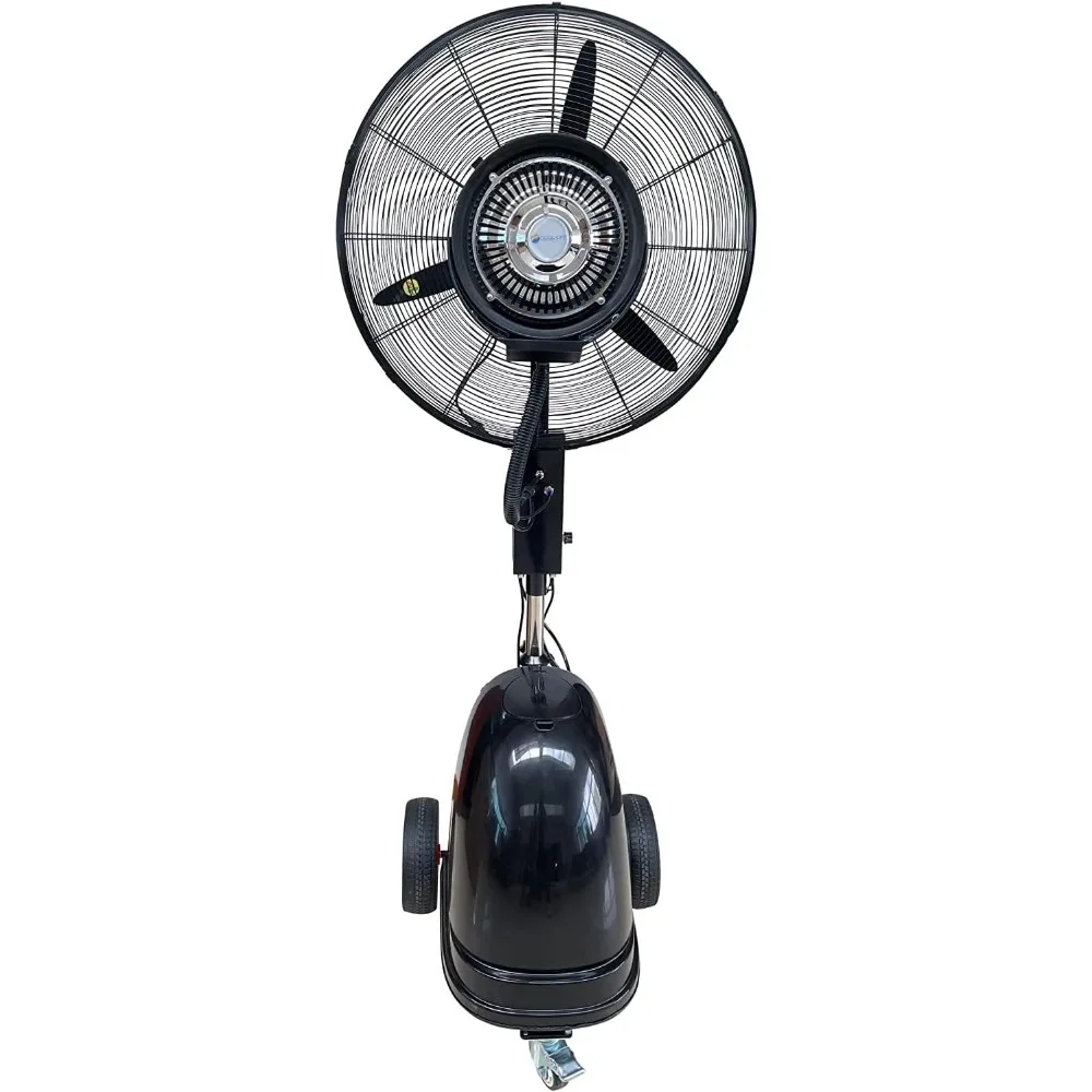Island Breeze Oscillating Misting Fan, 3 Cooling Speeds with 12 Gallon Tank, Adjustable Height, Art Deco Pedestal Fan
Island Breeze Oscillating Misting Fan, 3 Cooling Speeds with 12 Gallon Tank, Adjustable Height, Art Deco Pedestal Fan