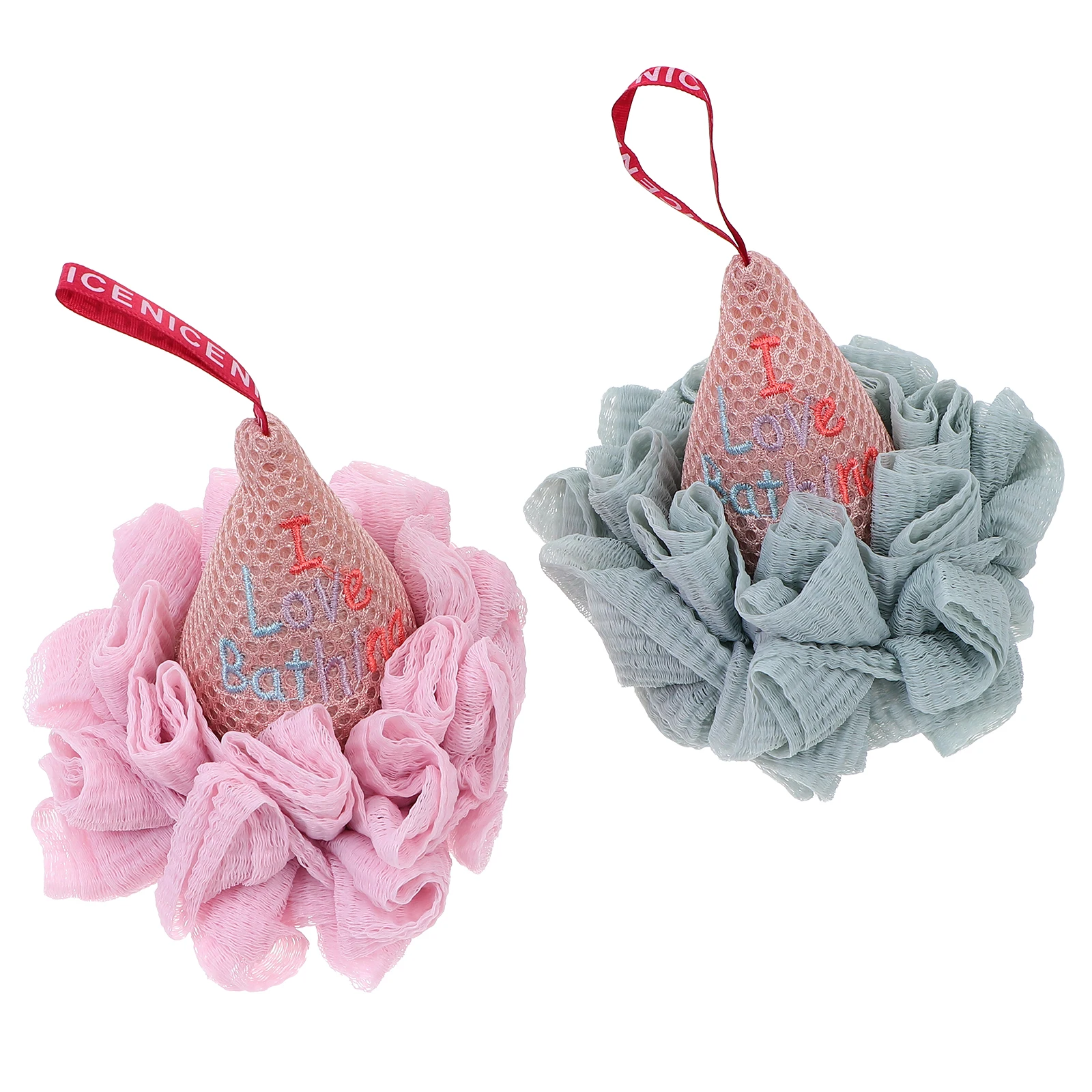 2pcs Bathing Flowers 200g Large Ice Cream Shower Mesh Ball Bath Scrubber Body Cleaning Products Deep Cleansing Skin Massager
2pcs Bathing Flowers 200g Large Ice Cream Shower Mesh Ball Bath Scrubber Body Cleaning Products Deep Cleansing Skin Massager