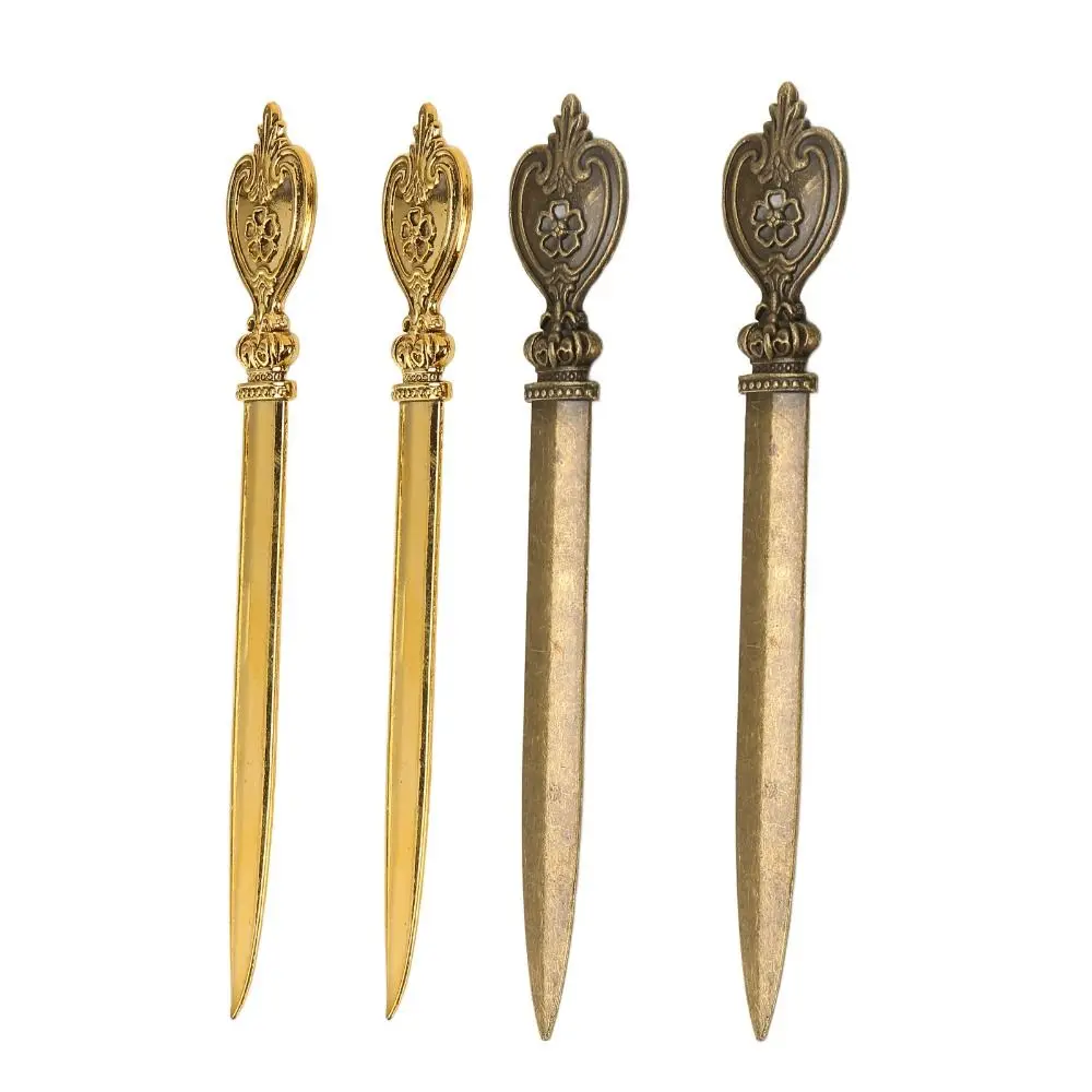 4 Pcs Durable Zinc Alloy Letter Openers Lightweight Gold Envelope Opener Ergonomic Design 12.8*1.9cm Cute Letter Opener Office
4 Pcs Durable Zinc Alloy Letter Openers Lightweight Gold Envelope Opener Ergonomic Design 12.8*1.9cm Cute Letter Opener Office