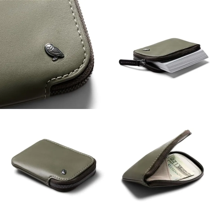 Bellroy Card Pocket Small Leather Zipper Card Holder Wallet, Holds 4-15 Cards, Coin Pouch, Folded te Storage
Bellroy Card Pocket Small Leather Zipper Card Holder Wallet, Holds 4-15 Cards, Coin Pouch, Folded te Storage