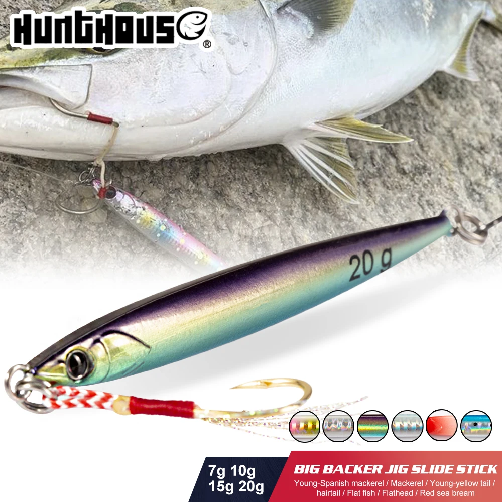 Hunthouse Jigging Fishing Lure Sinking Hard Bait 7g 51mm Metal Jig Spoon Shore Casting Artificial Saltwater For Bass Fish Tackle
Hunthouse Jigging Fishing Lure Sinking Hard Bait 7g 51mm Metal Jig Spoon Shore Casting Artificial Saltwater For Bass Fish Tackle