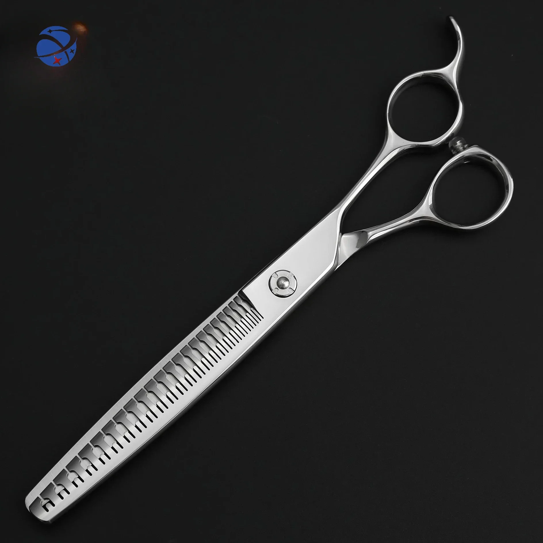 Fluffy Pet Grooming Scissors Trimming Thinning 7.5inch Japanese 440c Steel Dog Grooming Scissors Shears
Fluffy Pet Grooming Scissors Trimming Thinning 7.5inch Japanese 440c Steel Dog Grooming Scissors Shears