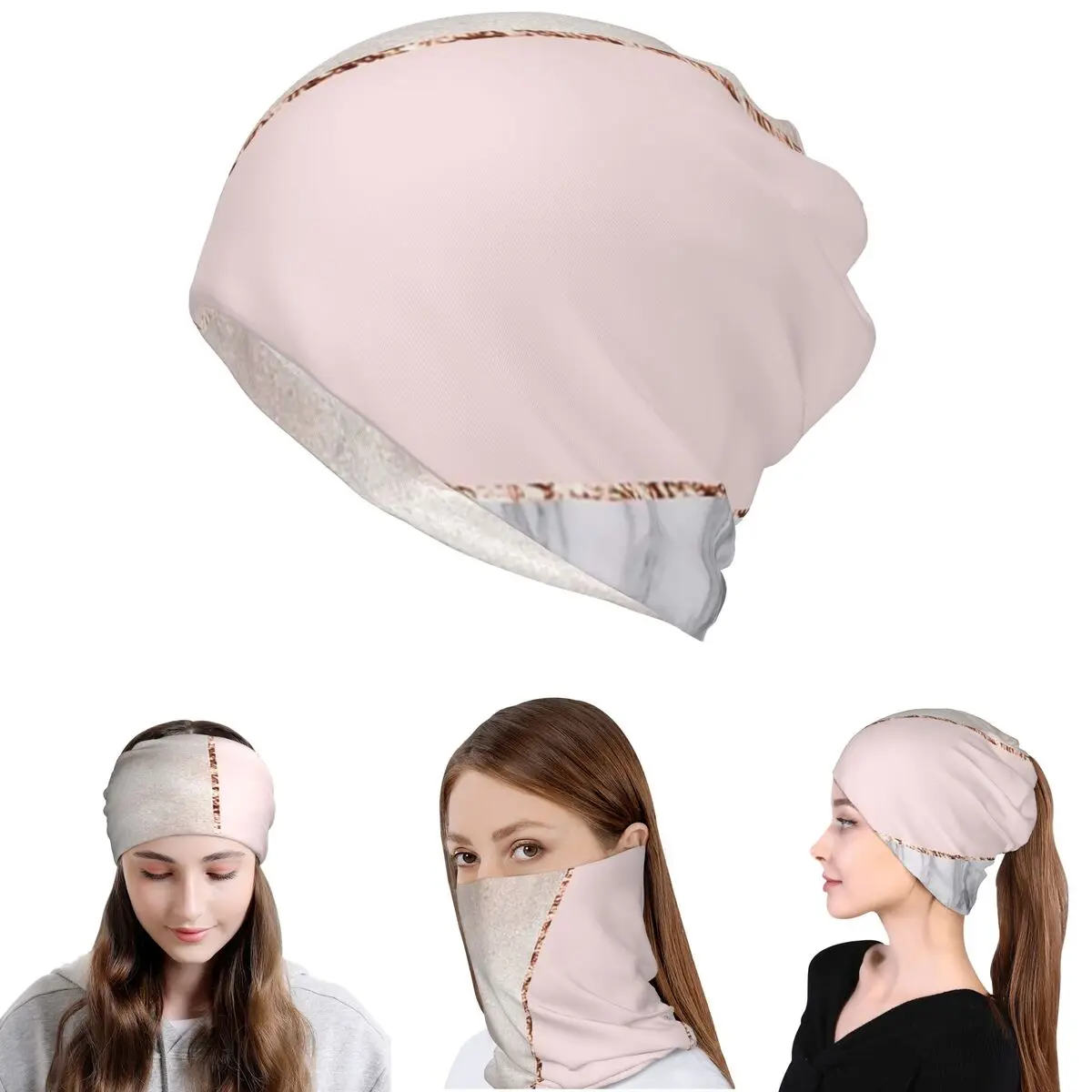 Spliced Mixed Rose Gold Marbl Bandana Neck Cover Magic Scarf Multi-use Headband Beanies Hat Unisex Adult Winter
Spliced Mixed Rose Gold Marbl Bandana Neck Cover Magic Scarf Multi-use Headband Beanies Hat Unisex Adult Winter