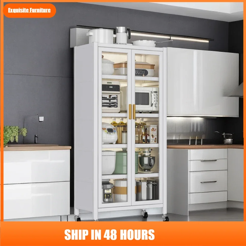 Open-door kitchen shelving Floor-to-ceiling multilevel household microwave storage cabinet bowls side cabinets cabinets Storage
Open-door kitchen shelving Floor-to-ceiling multilevel household microwave storage cabinet bowls side cabinets cabinets Storage
