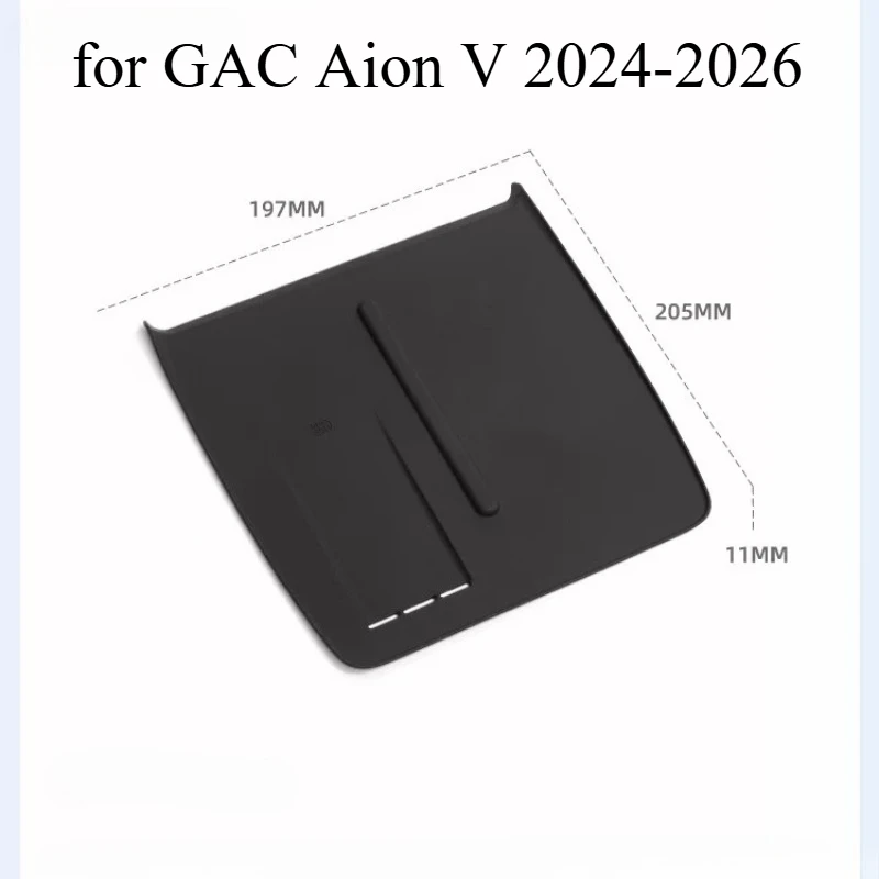 Wireless Charging Non-Slip Silicone Pad Mat for GAC Aion V 2024-2026 Generation Tyrannosaurus Rex Center Console
Wireless Charging Non-Slip Silicone Pad Mat for GAC Aion V 2024-2026 Generation Tyrannosaurus Rex Center Console