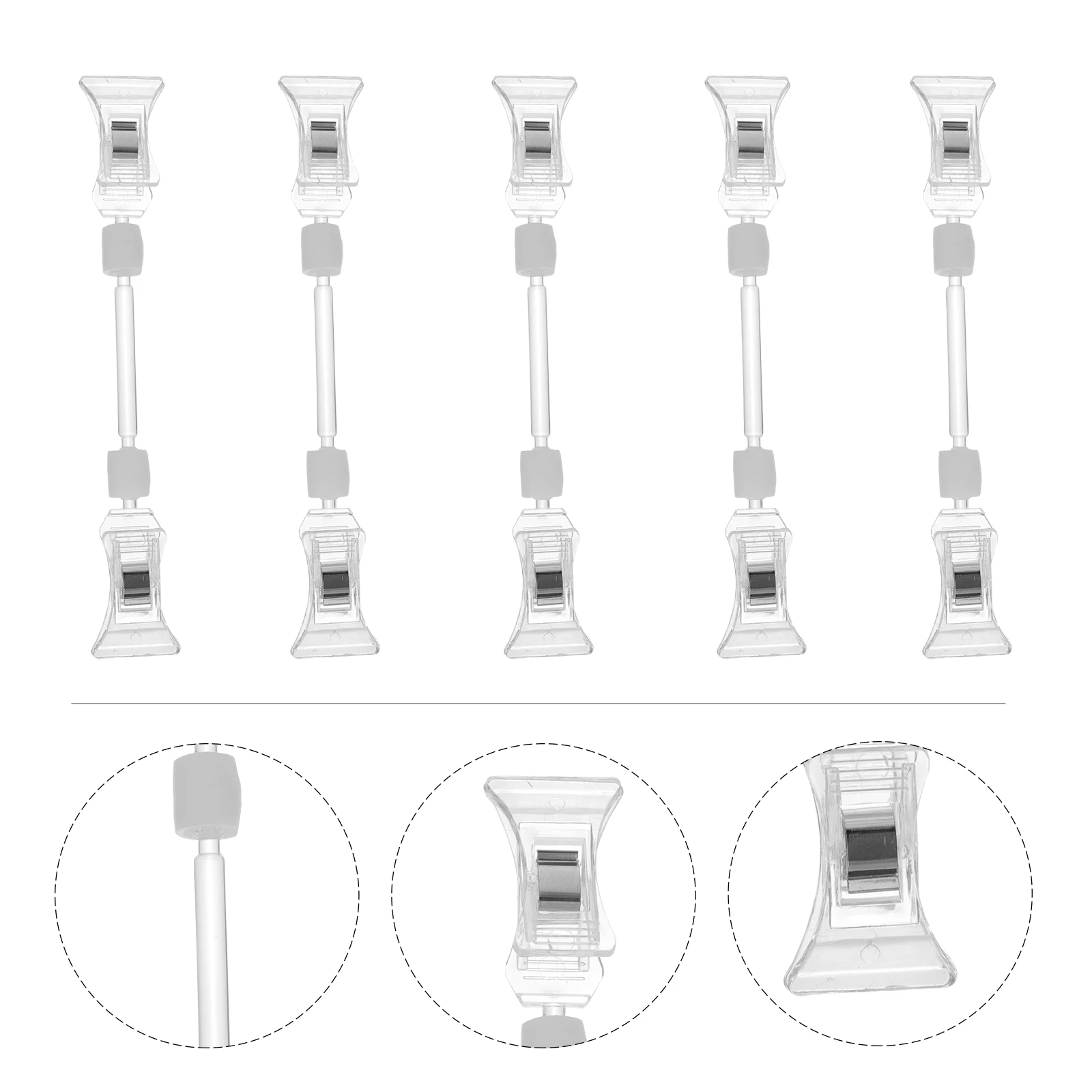 5pcs Advertising Clips Safe Supermarket Desk Sign St Label Holder Plastic Shopping Price Tag Rack Display Note ganizer
5pcs Advertising Clips Safe Supermarket Desk Sign St Label Holder Plastic Shopping Price Tag Rack Display Note ganizer