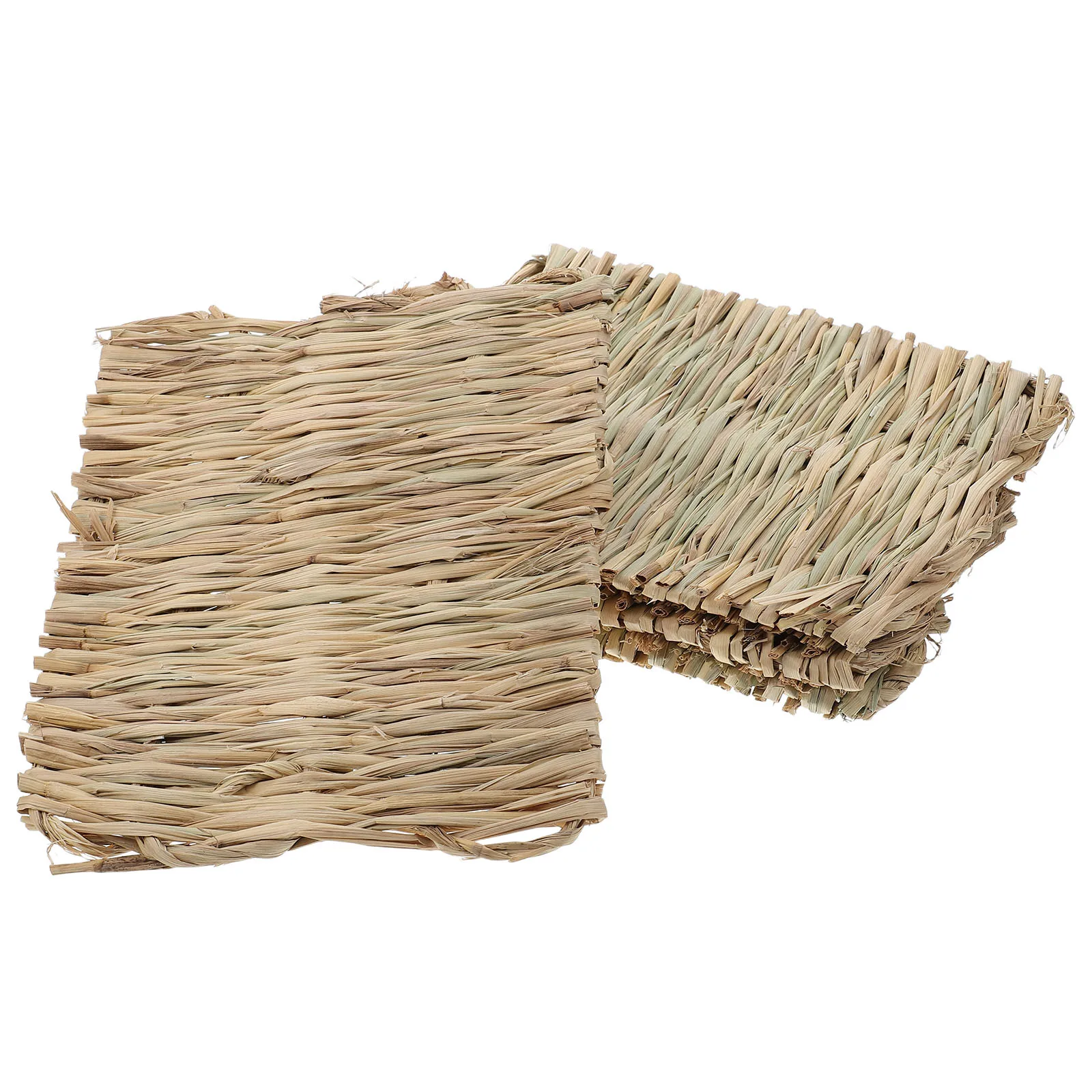 4pcs Nest Pad Rabbit Mats Breathable Grass Carpet Bunny Bedding Cage Lining Pet Accessories Guinea Pig Habitat Dry Comfortable
4pcs Nest Pad Rabbit Mats Breathable Grass Carpet Bunny Bedding Cage Lining Pet Accessories Guinea Pig Habitat Dry Comfortable