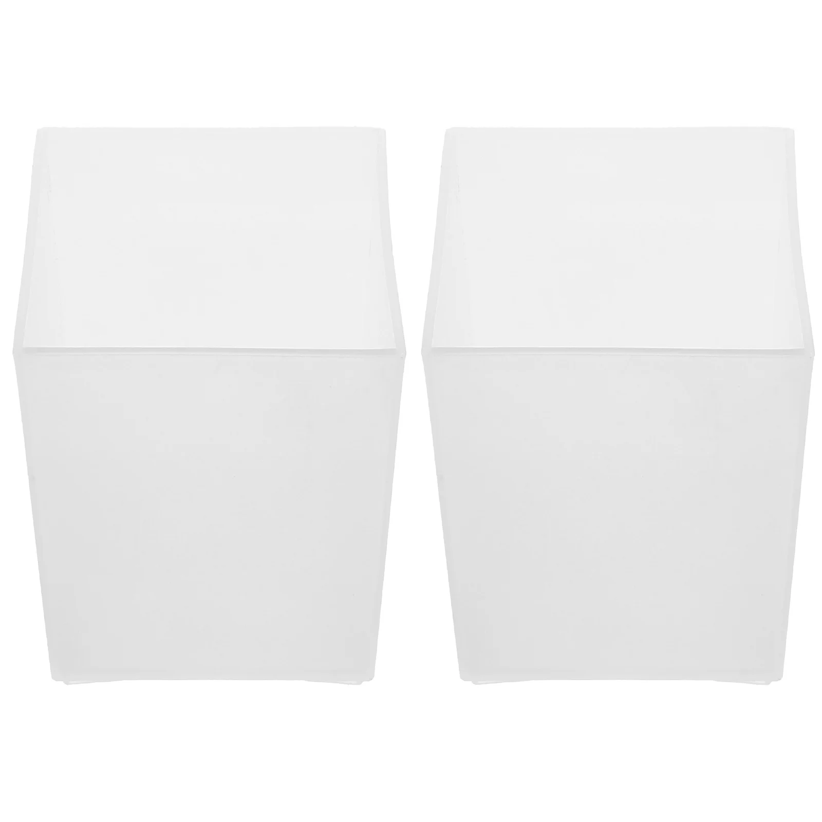 2Pcs Plastic Square Pen Holder Pencil Box Desktop Organizer Sturdy Stationery Organizer for School Office Pen Box
2Pcs Plastic Square Pen Holder Pencil Box Desktop Organizer Sturdy Stationery Organizer for School Office Pen Box