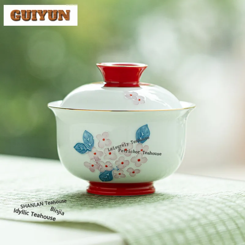 Ручная роспись гортензии Gaiwan Boutique Sopera, чайная смазка, бытовая чайная чаша с набором крышек, чайник, крышка, миска, коллекция чайных наборов
Ручная роспись гортензии Gaiwan Boutique Sopera, чайная смазка, бытовая чайная чаша с набором крышек, чайник, крышка, миска, коллекция чайных наборов