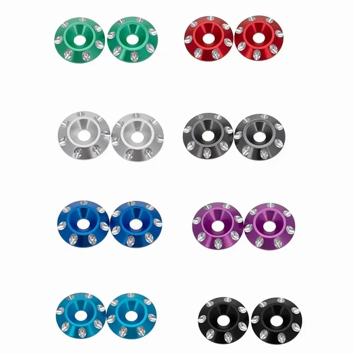 2pcs Metal Tail Wing M3 Countersunk Screws Washers for 1/10 Scale Off Road Buggy Monster Truck RC Dift Cars
2pcs Metal Tail Wing M3 Countersunk Screws Washers for 1/10 Scale Off Road Buggy Monster Truck RC Dift Cars