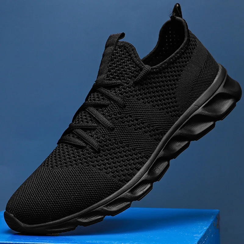 Mens Running Shoes Soft Soles Wear-resistant Breathable Sports Shoes Mesh Outdoor Fashion Big Size Tennis Shoes for Men
Mens Running Shoes Soft Soles Wear-resistant Breathable Sports Shoes Mesh Outdoor Fashion Big Size Tennis Shoes for Men