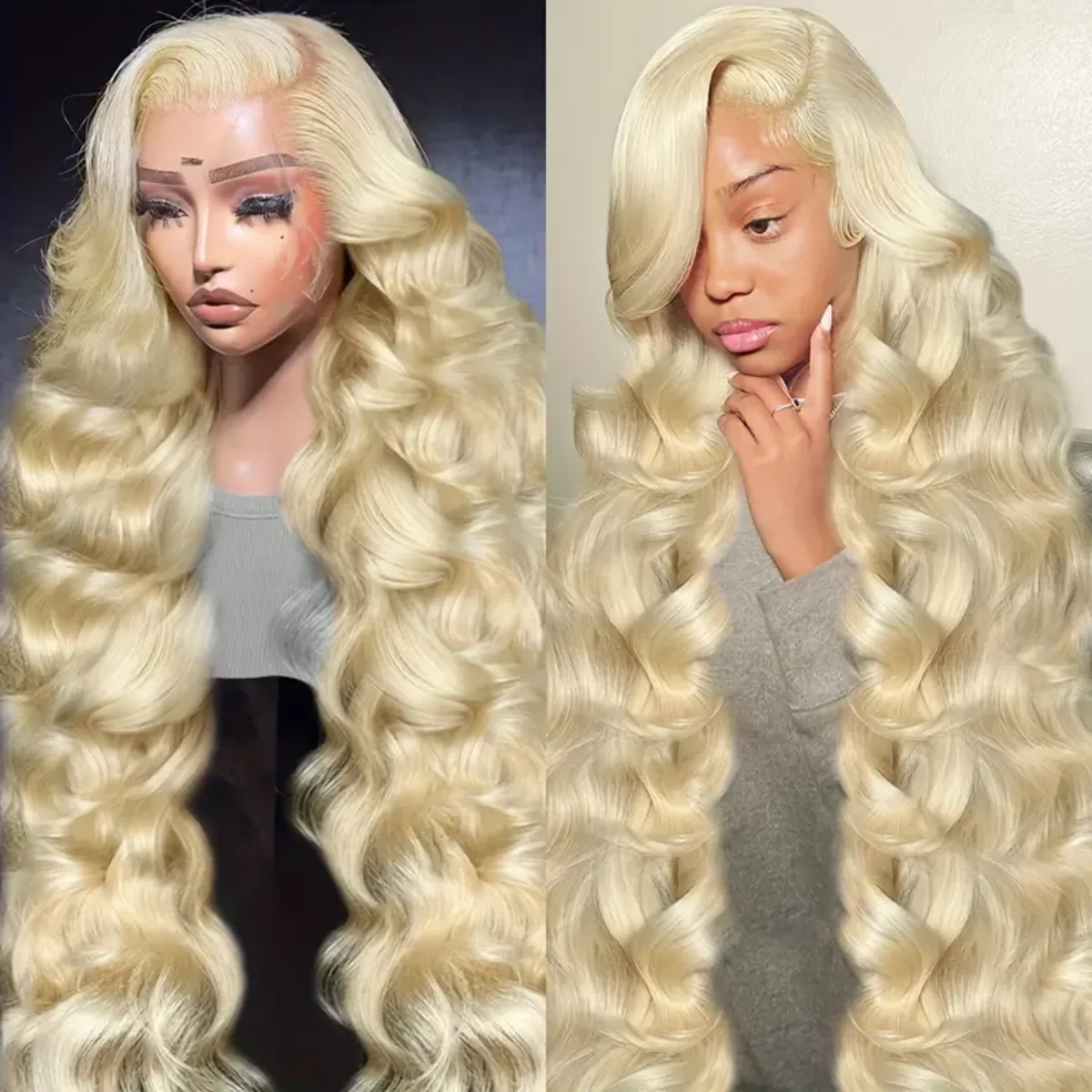 Blonde Body Wave Lace Front Wig 280% 30 Inch 613 hd lace frontal wig 13x6 13x5 Pre Plucked Full Frontal Wigs For Black Women
Blonde Body Wave Lace Front Wig 280% 30 Inch 613 hd lace frontal wig 13x6 13x5 Pre Plucked Full Frontal Wigs For Black Women