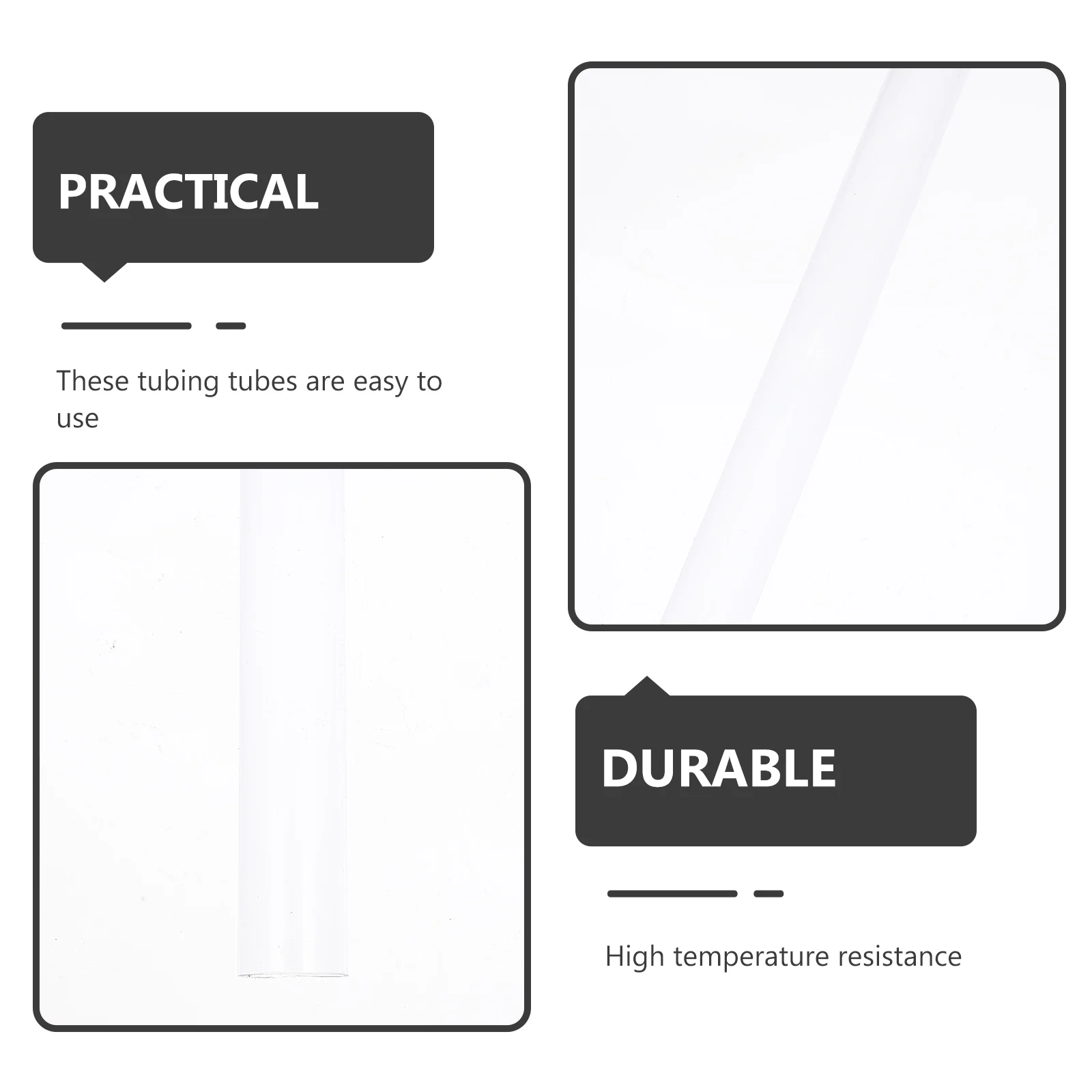 4pcs Pvc Transparent Hard Round Tubing Clear Plastic Tube Heat Resistant Wear Unbreakable Long Life For Indoor
4pcs Pvc Transparent Hard Round Tubing Clear Plastic Tube Heat Resistant Wear Unbreakable Long Life For Indoor