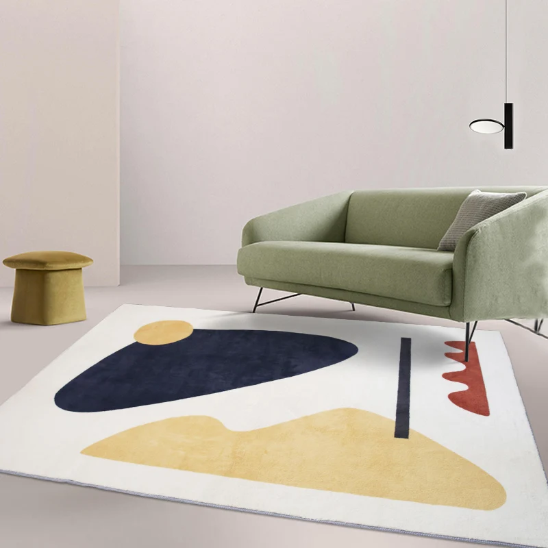 Modern Minimalist Rugs for Bedroom Ins Style Study Abstract Carpet Fluffy Soft Living Room Decoration Thicken Rug Home Plush Mat
Modern Minimalist Rugs for Bedroom Ins Style Study Abstract Carpet Fluffy Soft Living Room Decoration Thicken Rug Home Plush Mat
