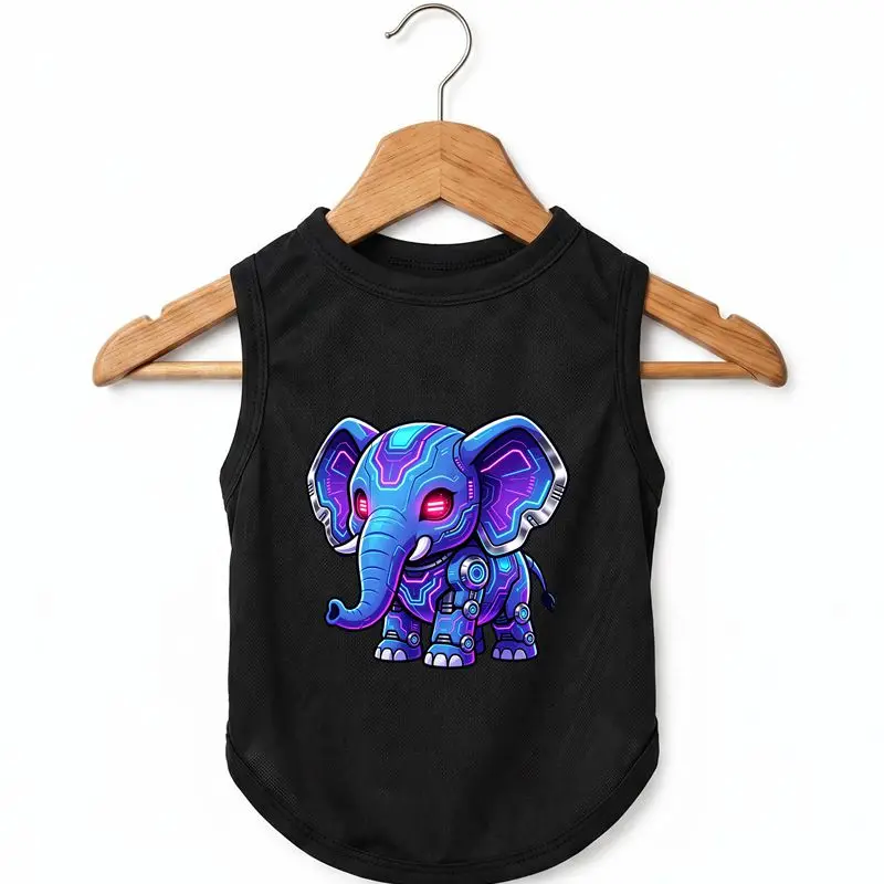 Cute Robot Elephant Dog Summer Vest Breathable Pet Clothes
Cute Robot Elephant Dog Summer Vest Breathable Pet Clothes