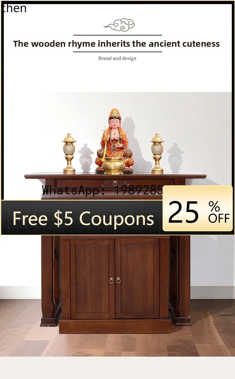 AB Solid Wood Altar Table Home Use Incense Table Buddha Altar Worship Table
AB Solid Wood Altar Table Home Use Incense Table Buddha Altar Worship Table