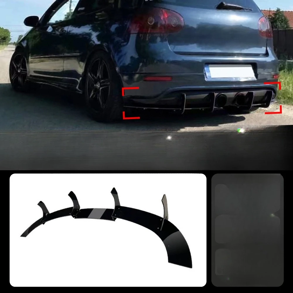 Для Volkswagen Golf Golf 5 High 5 MK5 R32 2003-2008 годов, задний спойлер, модификация заднего лезвия 
Для Volkswagen Golf Golf 5 High 5 MK5 R32 2003-2008 годов, задний спойлер, модификация заднего лезвия