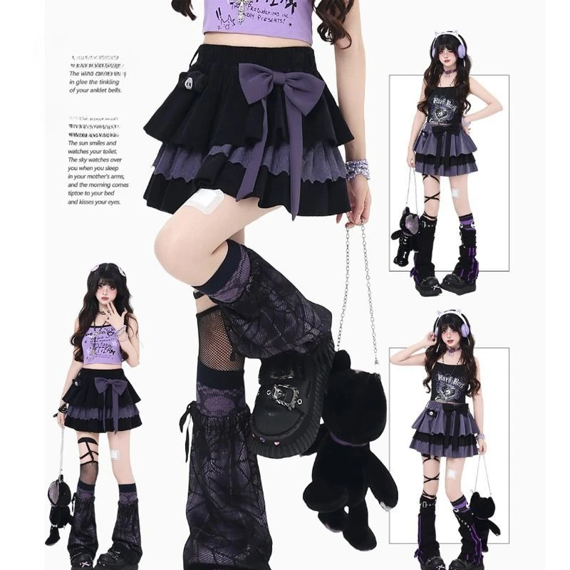Harajuku Y2K Sweet Bow Skirt High Waist Kawaii Slim Mini Skirt New Subculture Ball Japanese Skirt Women Streetwear Cake Skirts
Harajuku Y2K Sweet Bow Skirt High Waist Kawaii Slim Mini Skirt New Subculture Ball Japanese Skirt Women Streetwear Cake Skirts