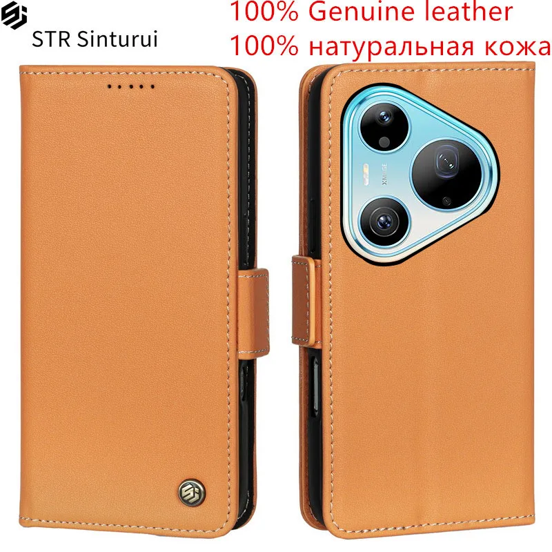 STR 100% Genuine Nappa grain leather card Slot Wallet Cover For Huawei Pura 90 Pro Max Magnetic skin Flip shockproof phone Case
STR 100% Genuine Nappa grain leather card Slot Wallet Cover For Huawei Pura 90 Pro Max Magnetic skin Flip shockproof phone Case