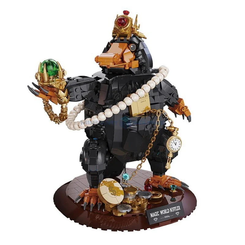 MOC Magic World 1148pcs Niffler Harry Model Building Blocks Set Magical Animal Niffler Figures Bricks Toys For Children Gifts
MOC Magic World 1148pcs Niffler Harry Model Building Blocks Set Magical Animal Niffler Figures Bricks Toys For Children Gifts