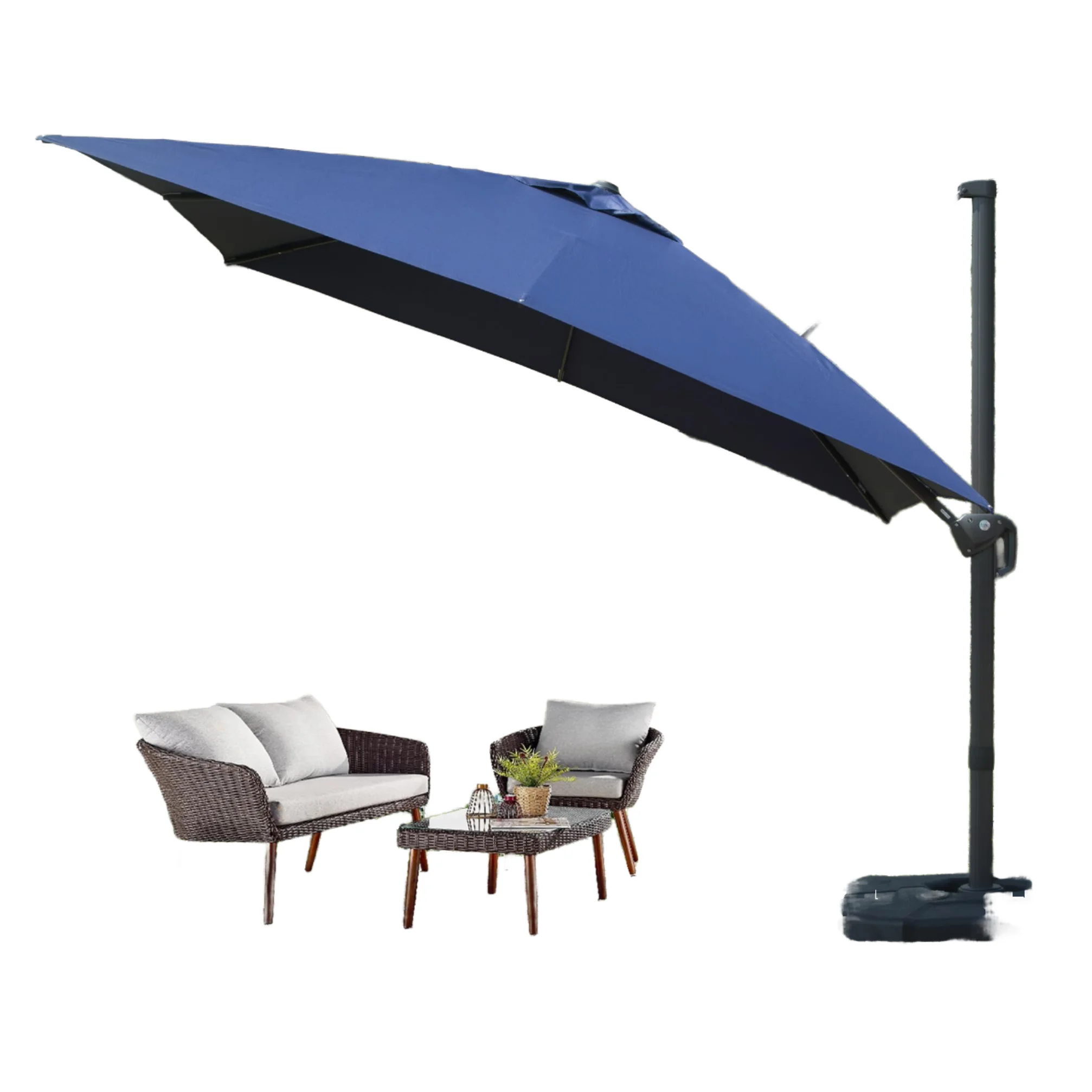 New Garden Hotel Sunshade Patio Umbrella Parasols Outdoor Decoration Outdoor Offset Commercial Umbrella Canopy Heavy Duty 
New Garden Hotel Sunshade Patio Umbrella Parasols Outdoor Decoration Outdoor Offset Commercial Umbrella Canopy Heavy Duty