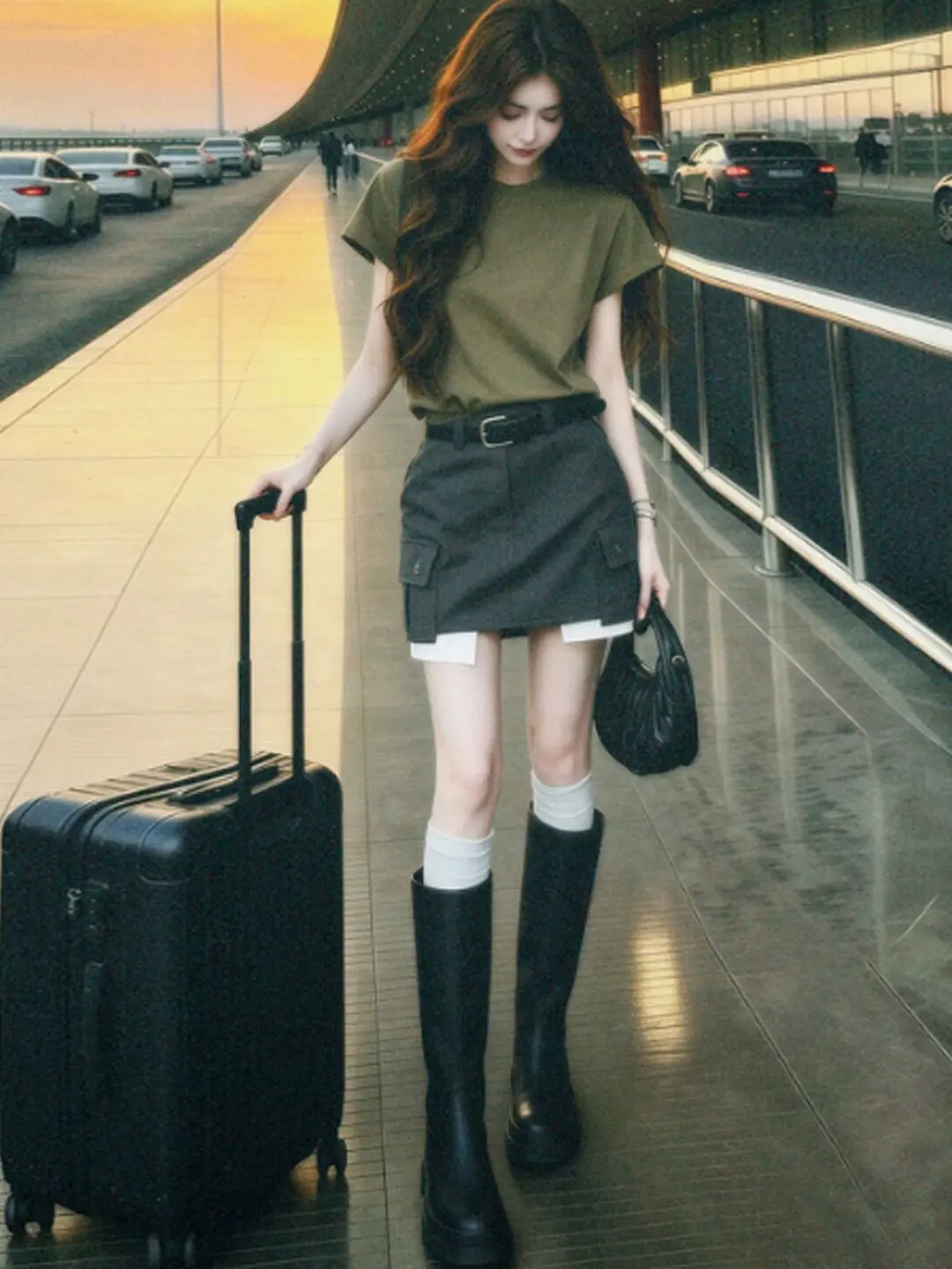 Retro Unique Attractive Top And Half Skirt Two Piece Set Elegant Complete Ootd Summer 2026 Fashion Women's Ensemble Cotton Co...
Retro Unique Attractive Top And Half Skirt Two Piece Set Elegant Complete Ootd Summer 2026 Fashion Women's Ensemble Cotton Co...