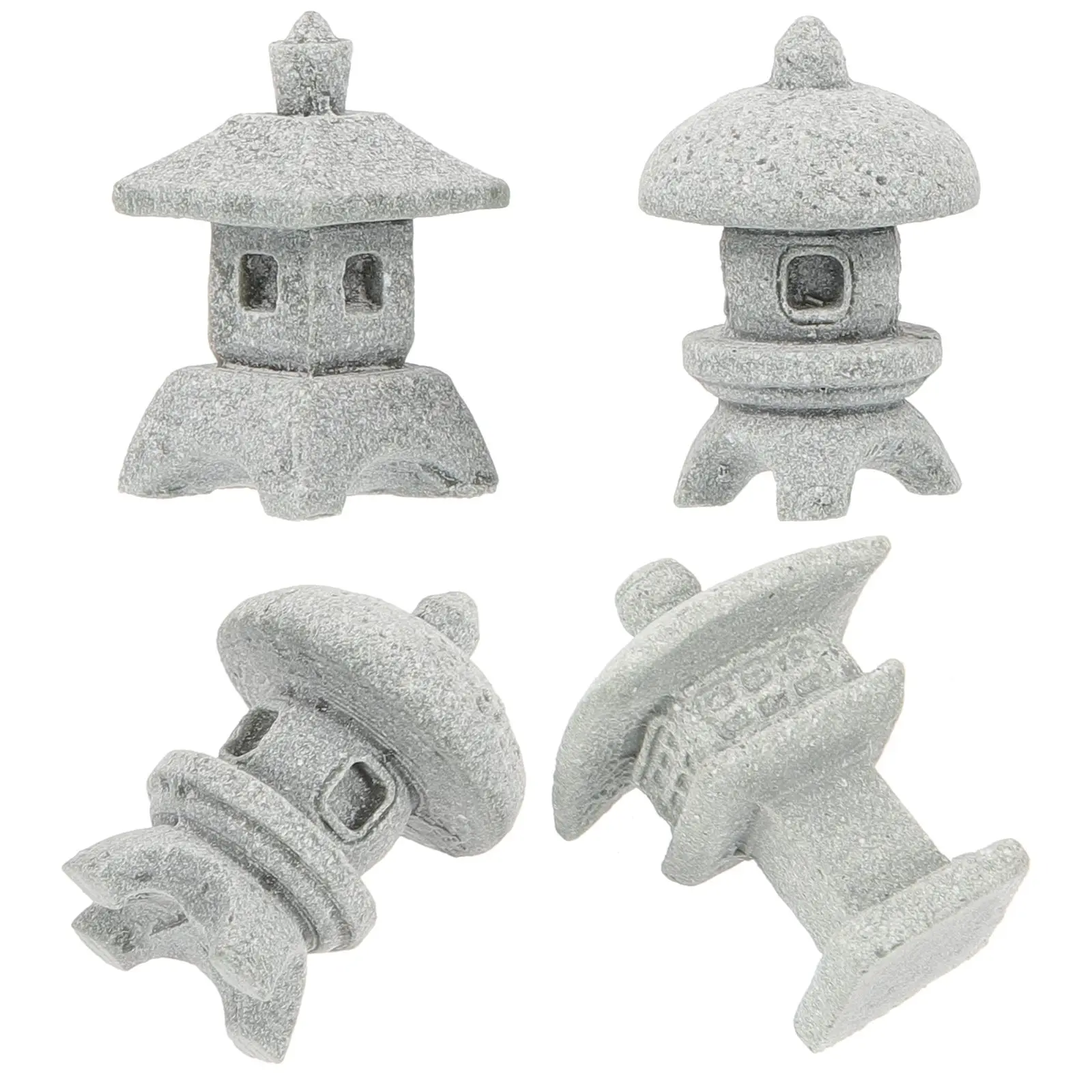 4 Pcs Lantern Stone Statue Miniature Japanese Garden Decor Figurines Bonsai Zen Landscape Ornaments Sandstone Model
4 Pcs Lantern Stone Statue Miniature Japanese Garden Decor Figurines Bonsai Zen Landscape Ornaments Sandstone Model
