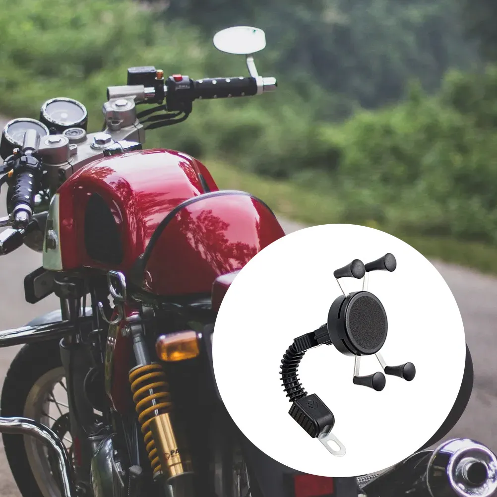 Motorcycle -Shaped Phone Holder Stable Fixed Bracket Anti-Slip Mobile Phone Support for Electric Bike Atv Mirror
Motorcycle -Shaped Phone Holder Stable Fixed Bracket Anti-Slip Mobile Phone Support for Electric Bike Atv Mirror