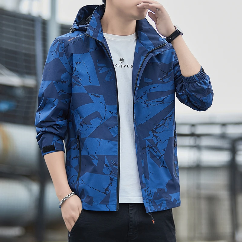 Autumn Rainproof Jacket Winter Casual Jacket Men's Outdoor Detachable Hooded Waterproof Hooded Hiking Jacket Lightweight
Autumn Rainproof Jacket Winter Casual Jacket Men's Outdoor Detachable Hooded Waterproof Hooded Hiking Jacket Lightweight