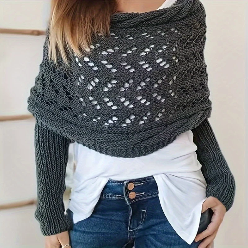 Элегантная черная кружевная шаль — эластичная, легкая и универсальная накидка для платьев. Мягкий и дышащий. Моющаяся вручную.
Элегантная черная кружевная шаль — эластичная, легкая и универсальная накидка для платьев. Мягкий и дышащий. Моющаяся вручную.