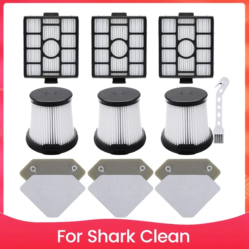 Замена HEPA-фильтра для легкого, чистого и пустого беспроводного пылесоса Shark Clean
Замена HEPA-фильтра для легкого, чистого и пустого беспроводного пылесоса Shark Clean