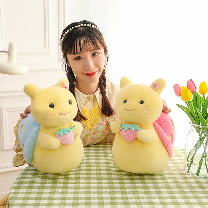 Новый кавайный мультфильм клубника улитка аниме плюшевые куклы 20 см улитка бант орнамент игрушки сердце подарки день рождения Рождество пара
Новый кавайный мультфильм клубника улитка аниме плюшевые куклы 20 см улитка бант орнамент игрушки сердце подарки день рождения Рождество пара