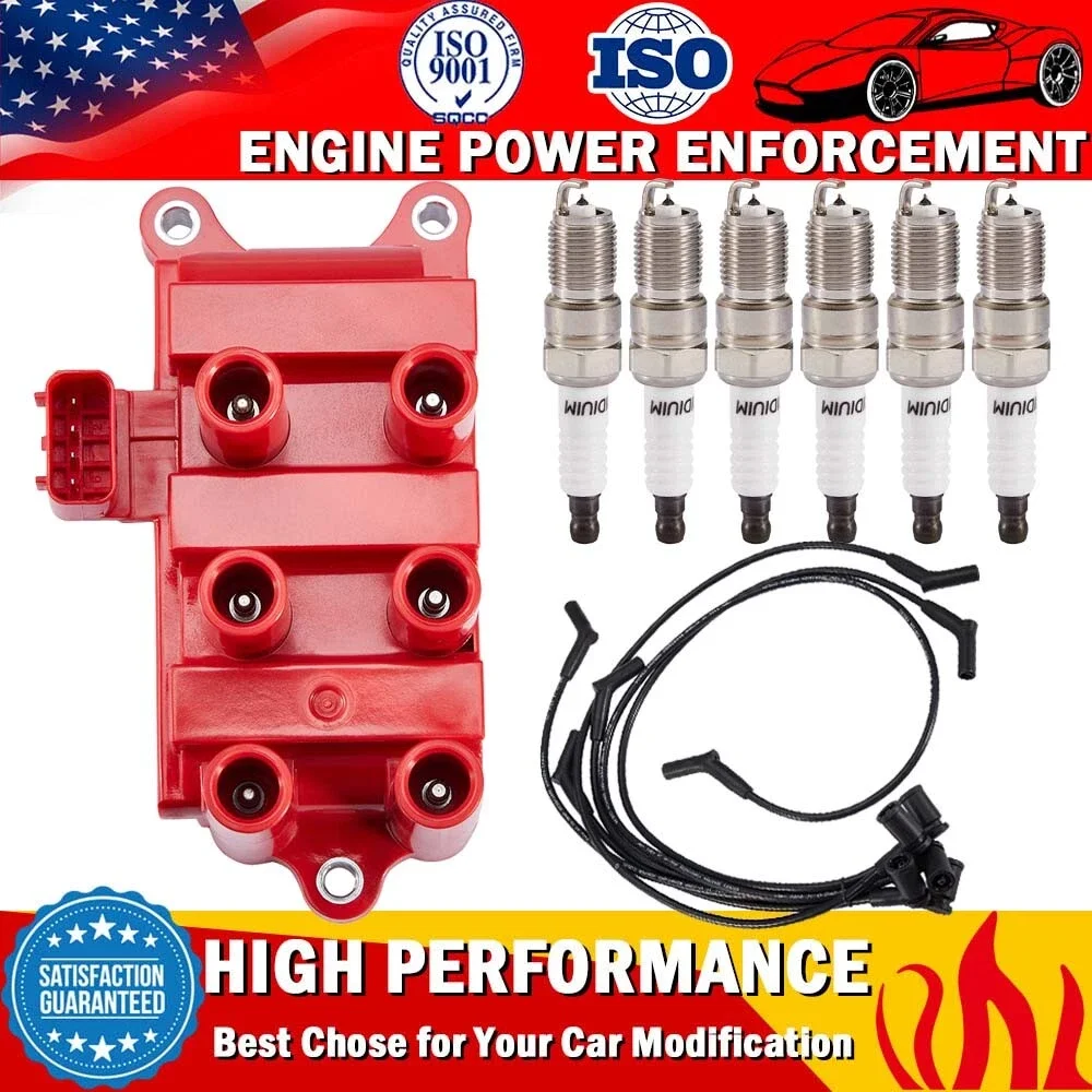 Катушка зажигания + свечи зажигания и провода для Ford F150 E150 Taurus Mazda Mercury FD498
Катушка зажигания + свечи зажигания и провода для Ford F150 E150 Taurus Mazda Mercury FD498