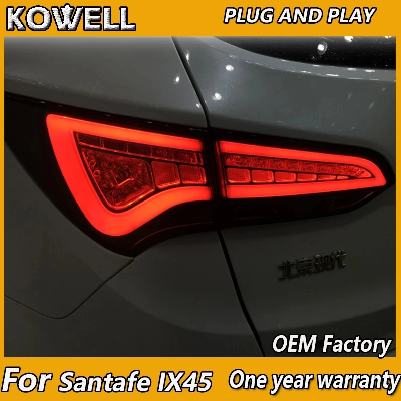 KOWELL Car Styling for Hyundai IX45 Tail Light 2013-2016 Santa FE Taillight IX45 Tail Lamp Rear DRL Fog Brake Reversing Turn Sig
KOWELL Car Styling for Hyundai IX45 Tail Light 2013-2016 Santa FE Taillight IX45 Tail Lamp Rear DRL Fog Brake Reversing Turn Sig