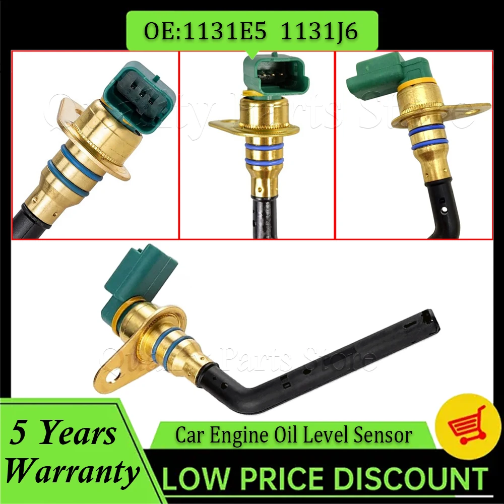 New Engine Oil Sensor Position Level Position Plug for Peugeot 206 307 407 607 Citroen C4 Picasso C5 C8 1131E5 1131J6
New Engine Oil Sensor Position Level Position Plug for Peugeot 206 307 407 607 Citroen C4 Picasso C5 C8 1131E5 1131J6