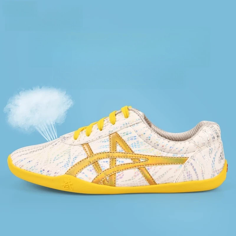 Bright Kids & Adult Wushu Shoes for Martial Arts Training & Competition Flexible Thin-Sole Kung Fu Footwear Lightweight Non-Slip
Bright Kids & Adult Wushu Shoes for Martial Arts Training & Competition Flexible Thin-Sole Kung Fu Footwear Lightweight Non-Slip