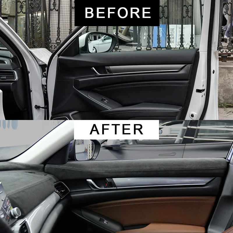 Custom in Alcantara Car Doors Panel Upper Cover for Honda Accord 2018-2019 INSPIRE 2018 DIY Accessories Car-styling Modification
Custom in Alcantara Car Doors Panel Upper Cover for Honda Accord 2018-2019 INSPIRE 2018 DIY Accessories Car-styling Modification