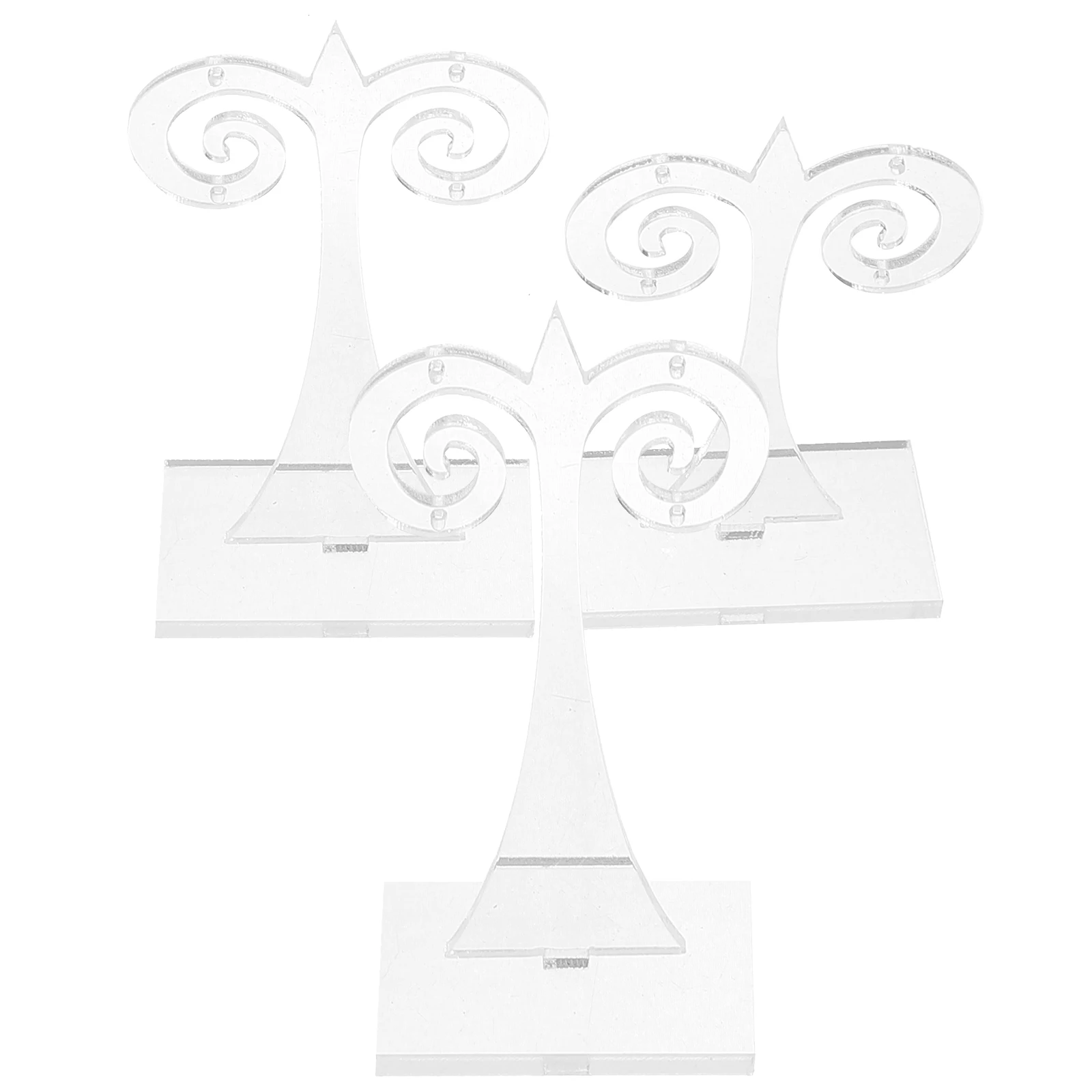 3 Pcs Acrylic Earring Display Stand Transparent Jewelry Retail Holder 100x50mm 80x50mm 60x50mm Storage Rack for Home Use
3 Pcs Acrylic Earring Display Stand Transparent Jewelry Retail Holder 100x50mm 80x50mm 60x50mm Storage Rack for Home Use